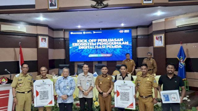 Direktur Operasional & TI Bank Sulselbar, Hadiri Pertemuan Tingkat Tinggi TP2DD Jeneponto