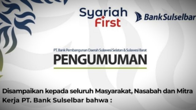 Bank Sulselbar Cabang Polman Sulbar Pindah Alamat, Berikut Rinciannya