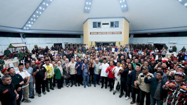 Gubernur Sulsel Deklarasi Damai Bersama Unsur Forkopimda Hingga Tokoh Masyarakat