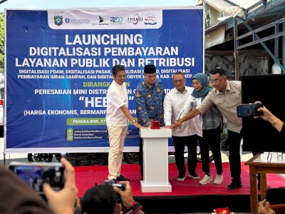 Bank Sulselbar Mendukung Program Digitalisasi Layanan dan Pendirian MDC “HEBAT” sebagai Pilar Pelayanan Publik di Pangkep