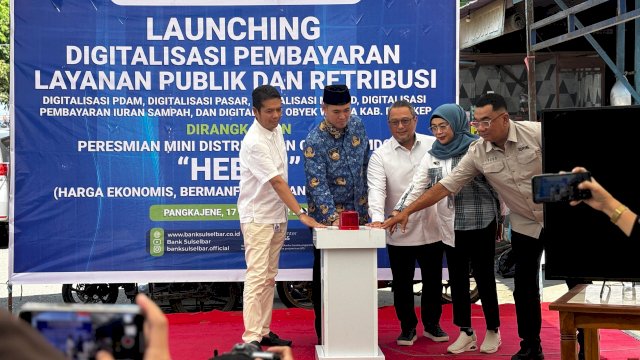 Bank Sulselbar Mendukung Program Digitalisasi Layanan dan Pendirian MDC “HEBAT” sebagai Pilar Pelayanan Publik di Pangkep