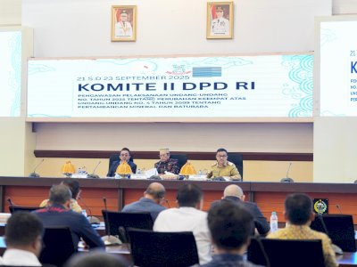 UU Pertambangan 2025: DPD RI dan Pemprov Sulsel Bahas Hilirisasi dan Green Mining