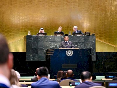 Prabowo Pamer Rekor Cadangan Beras RI di PBB, Ungkap Rencana Ekspor ke Palestina