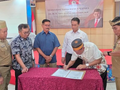 Sipammase-maseki, Pesan Andi Amran Sulaiman saat Menerima Hibah Sekolah Unggulan KKSS Kaltara