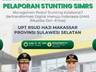 RSUD Haji Makassar Dorong Implementasi Pelaporan Stunting Digital Lewat SIMRS