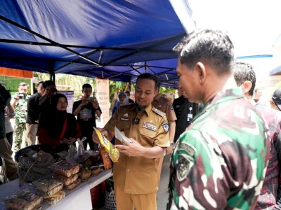 Gubernur Sulsel Buka Gerakan Pangan Murah Serentak di 24 Kabupaten/Kota