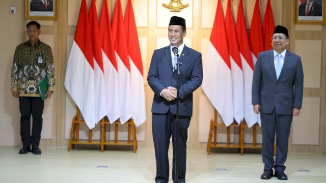 Menteri Amran Sulaiman Dapat 82,55% Tingkat Kepuasan di Survei Index Politica