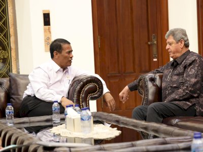 Mentan Amran Serius Membahas Pangan Untuk Rakyat Palestina