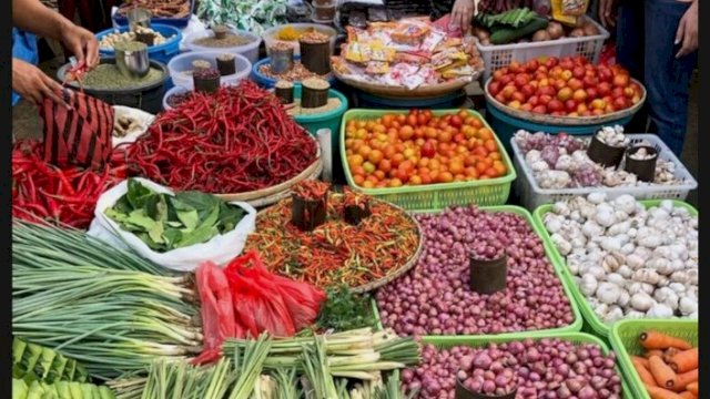 Harga Pangan Hari Ini Cabai Turun Bawang Merah dan Beras Naik