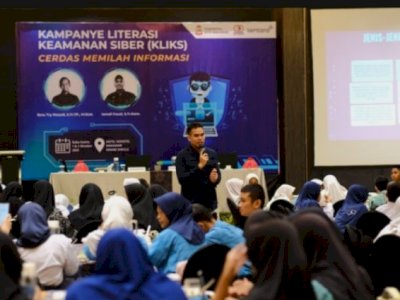 Diskominfo Kota Makassar Gelar Kampanye Literasi Keamanan Siber untuk Pelajar SMP