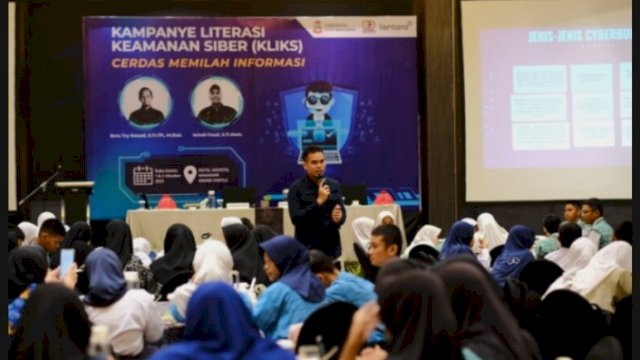 Diskominfo Kota Makassar Gelar Kampanye Literasi Keamanan Siber untuk Pelajar SMP
