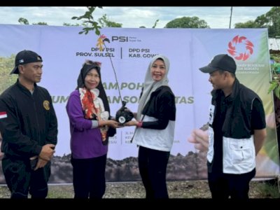 PSI Sulsel dan PSI Gowa Tanam Ratusan Pohon, Wujudkan Cinta Lingkungan di Hari Sumpah Pemuda