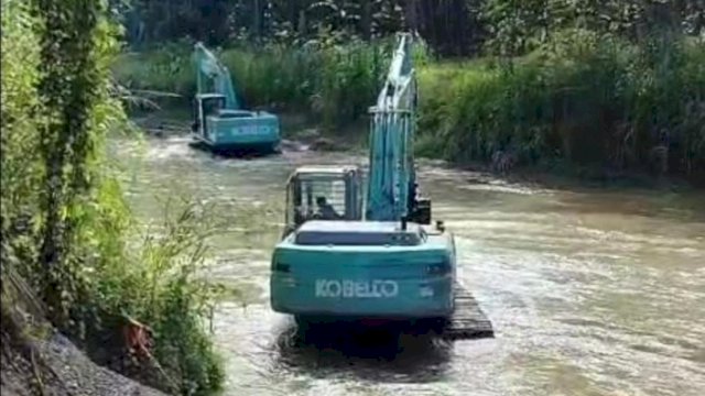 Mitigasi Bencana Banjir, Gubernur Sulsel Normalisasi Sungai Suli di Luwu Senilai Rp18,7 Miliar