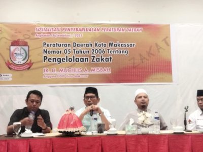 Muchlis Misbah: Perda Zakat Dorong Kesejahteraan Masyarakat Makassar