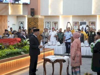 Lengkapi Formasi DPRD Makassar, Apiaty Amin Syam Resmi Menjabat Anggota PAW