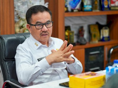 Jufri Rahman Terima Audiensi Tim World Bank di Ruang Rapat Sekda