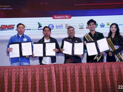 Baru Dilantik, JMSI Sulsel Langsung Teken MoU dengan 3 Organisasi