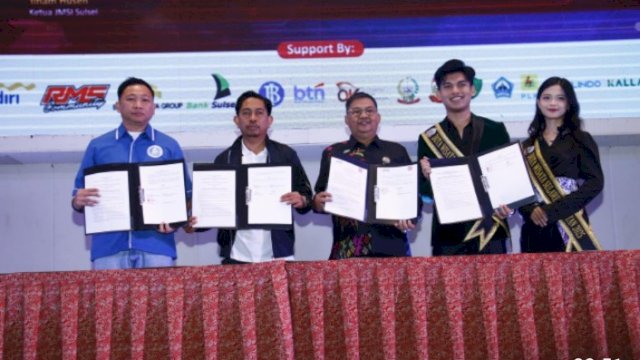 Baru Dilantik, JMSI Sulsel Langsung Teken MoU dengan 3 Organisasi
