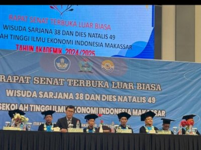 STIE Indonesia Makassar Wisuda 110 Lulusan: Perkuat Karakter dan Kompetensi di Tengah Transformasi Digital