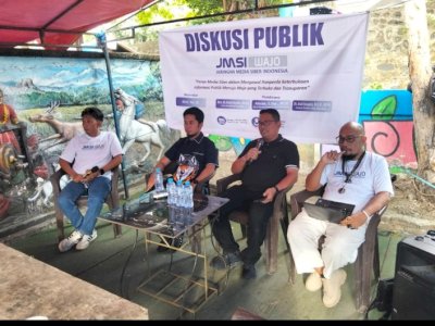 Gelar Diskusi Publik Bahas Ranperda Keterbukaan Informasi:JMSI Wajo Dorong Transparansi Menuju Wajo Maradeka