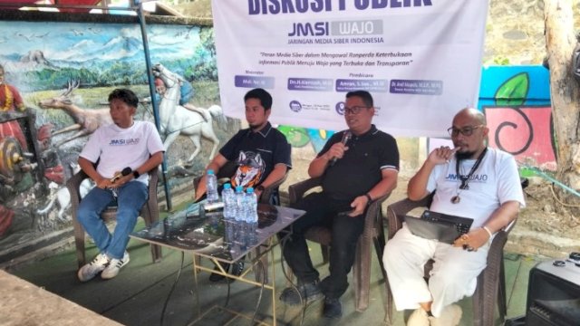 Gelar Diskusi Publik Bahas Ranperda Keterbukaan Informasi:JMSI Wajo Dorong Transparansi Menuju Wajo Maradeka