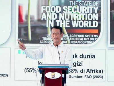 Mentan/Kabapanas: 2026 Papua Sudah Bisa Mandiri Pangan Seperti Pulau Lainnya