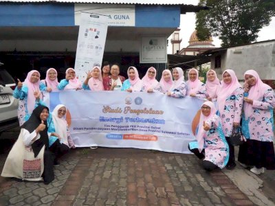 Pengurus TP PKK Sulawesi Selatan Lakukan Studi Tiru Energi Terbarukan di Rebricks Indonesia