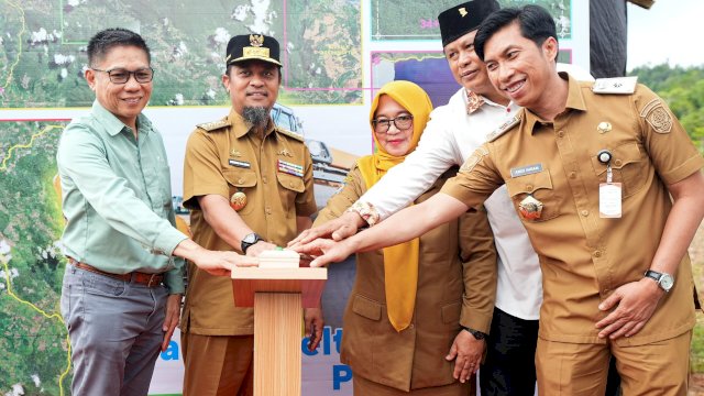 Gubernur Sulsel Lakukan Groundbreaking Matano Belt Road, Hubungkan Luwu Timur&ndash;Sulteng via Darat