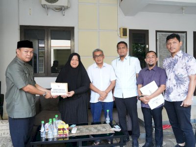 Gubernur Sulsel Serahkan Santunan bagi Korban Kecelakaan ATR 42-500 Asal Luwu Timur