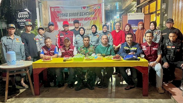 Dirikan Posko MATTABE, Kelurahan Bitowa Siaga Bencana dan Kamtibmas di Manggala