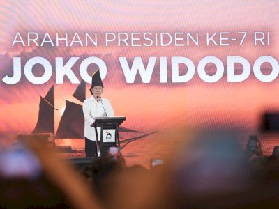 Hadir Di Rakernas, Jokowi Tegaskan Siap Berjuang Bersama Besarkan PSI