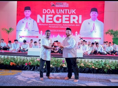 Muammar Gandi Beri Dua Kejutan Umrah di Dzikir Akhir Tahun, PSI Sulsel Siap Gelar Rakernas 2026