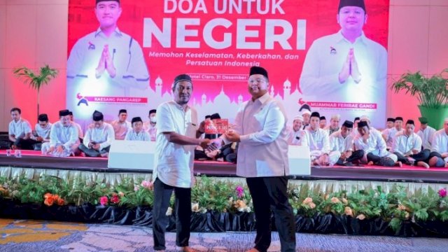 Muammar Gandi Beri Dua Kejutan Umrah di Dzikir Akhir Tahun, PSI Sulsel Siap Gelar Rakernas 2026