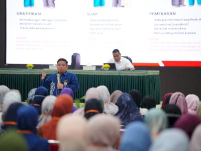 KPK Paparkan Strategi Pencegahan Korupsi dan Penguatan Tata Kelola kepada Peserta Ramadhan Leadership Camp Sulsel