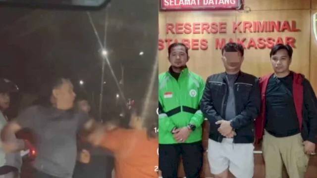 Pelaku Pemukulan Pasutri di Urip Sumoharjo Dibekuk Jatanras Polrestabes Makassar