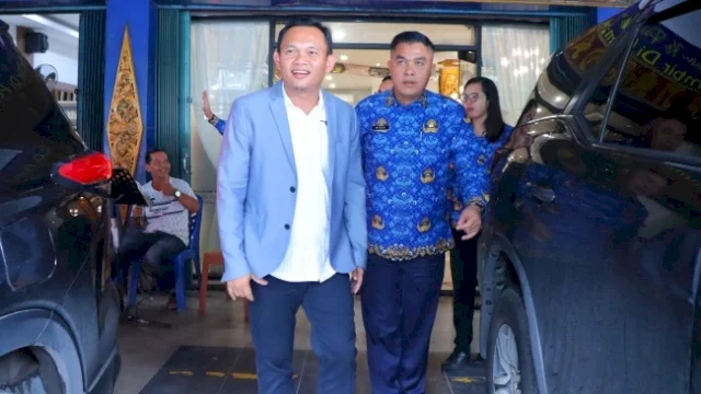 Direktur Jenderal Otonomi Daerah Kementerian Dalam Negeri (Kemendagri), Cheka Virgowansyah saat berada di Makassar, Minggu (22/2/2026