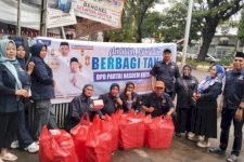 NasDem Makassar Berbagi Takjil di 15 Kecamatan, Cicu: Ramadan Bulan Penuh Berkah
