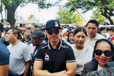 Lepas Peserta Jalan Sehat PSI,Kaesang Pangarep : Ajang Silaturrahmi Antara Kader Dan Bagian Dari Agenda Rakernas