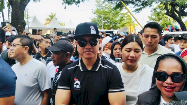 Lepas Peserta Jalan Sehat PSI,Kaesang Pangarep : Ajang Silaturrahmi Antara Kader Dan Bagian Dari Agenda Rakernas