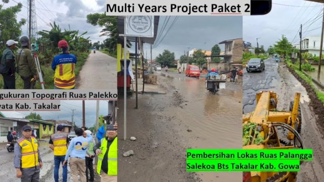 Gubernur Sulsel: MYC Paket 2 Lakukan Pengukuran Topografi dan Pembersihan Lokasi di Takalar&ndash;Gowa