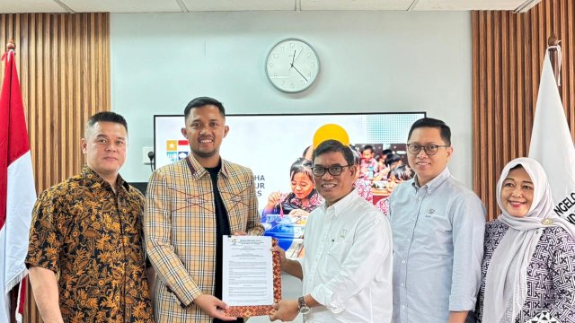 Ketum APPMBGI Rivai Ras Serahkan SK, Pengangkatan Pengurus Dewan Pengurus DPD I Provinsi Jawa Barat