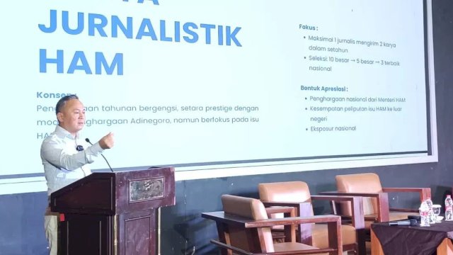 Wamen HAM Mugiyanto Hadiri Harlah ke-6 JMSI, Tekankan Peran Pers dalam Menjaga Demokrasi