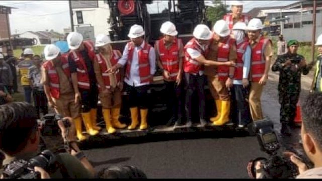 Groundbreaking Paket 2 MYP di Takalar, Gubernur Sulsel Minta Maaf Arus Lalin Bakal Terganggu Selama Pengerjaan