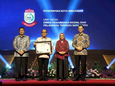 Pertama Kali, DPM-PTSP Kota Makassar Raih Predikat WBK dari KemenPAN-RB