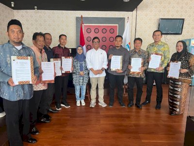 APPMBGI Perluas Jaringan Nasional Rivai Ras, Serahkan SK Kepengurusan DPD I dan DPD II