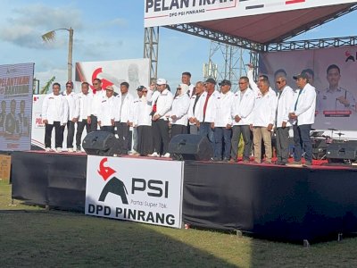 Eks Golkar, Demokrat hingga NasDem Merapat ke PSI Pinrang, Target 2029 &lsquo;Kandang Gajah&rsquo;