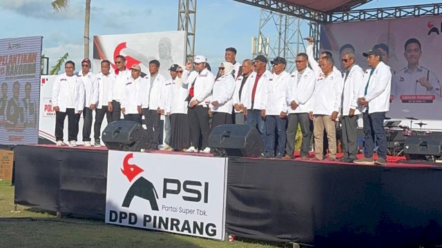 Eks Golkar, Demokrat hingga NasDem Merapat ke PSI Pinrang, Target 2029 &lsquo;Kandang Gajah&rsquo;