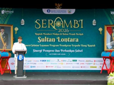 BI Buka 120 Titik Penukaran Uang di Sulsel Selama Ramadan