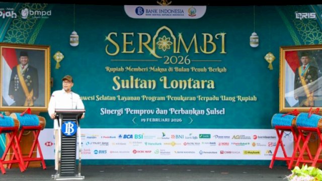 BI Buka 120 Titik Penukaran Uang di Sulsel Selama Ramadan