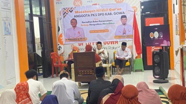 PKS Sulsel Gelar MHQ Perkuat Budaya Qur&rsquo;ani Kader